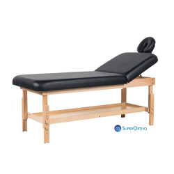 Επαγγελματικό Κρεβάτι Black Luxury Spa PVC Μασάζ Αισθητικής Φυσικοθεραπείας